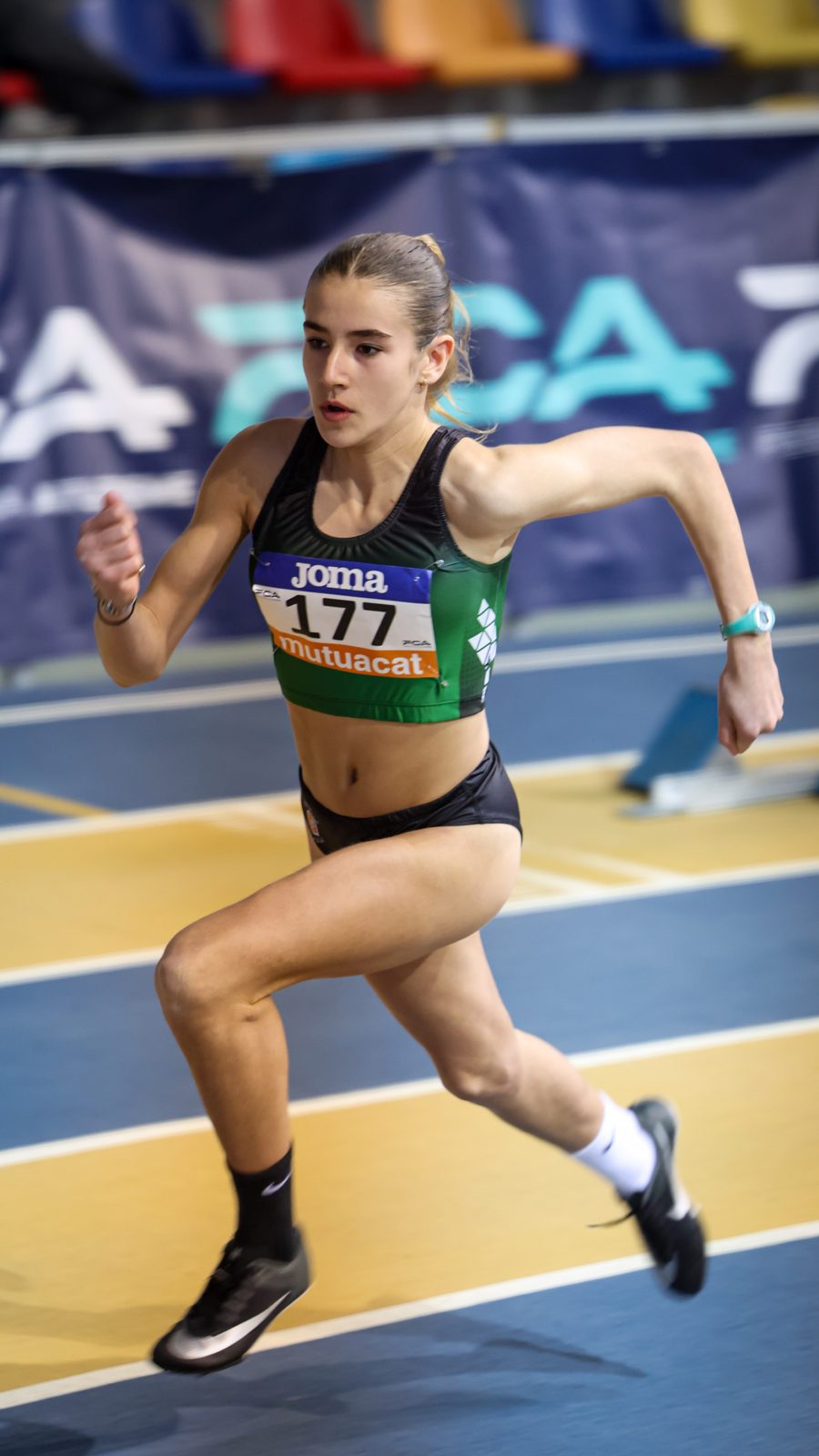 Claudia in competition
